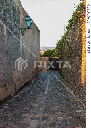 Krk Croatia 28.06.24The street from the upper gate to the old city center 119216750