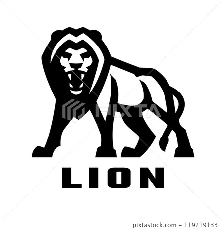 Lion logo, symbol. Lion logo, symbol. 119219133