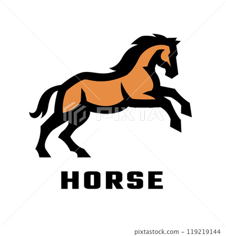 Horse logo, symbol. Horse logo, symbol. 119219144