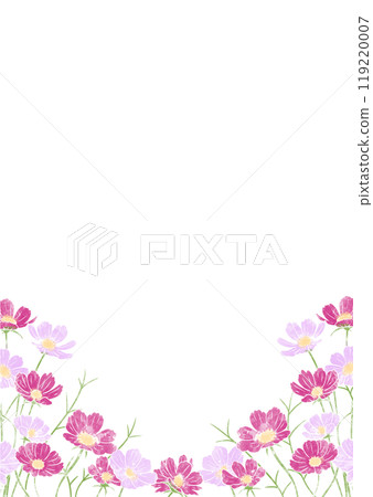 粉紅色宇宙背景框 119220007