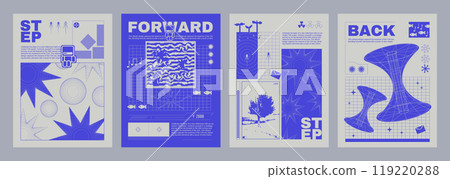 Y2k groovy pixel vibe posters set Y2k groovy pixel vibe posters set 119220288