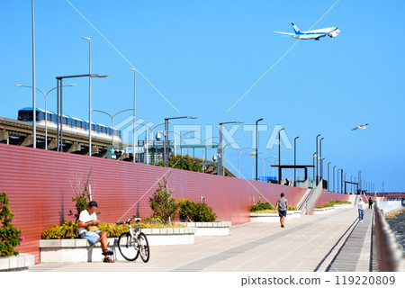 晴天的羽田機場 Solamnado 119220809