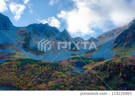 [絕美秋景] 唐澤捲毛與紅葉的絕景[長野縣] 119220865