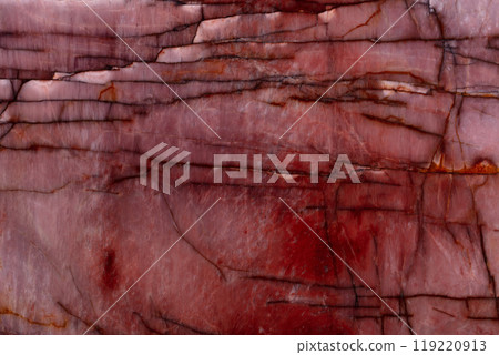 Natural quartzite background in strict red tone. Natural quartzite background in strict red tone. 119220913