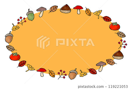 秋季植物複製空間（橘色） 119221053