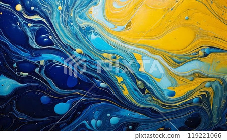 《AI Image》Colorful marbling background material 《AI Image》Colorful marbling background material 119221066