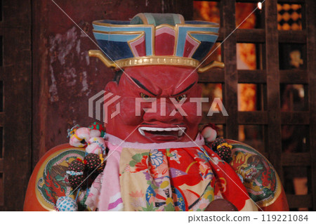 The 'King Enma' statue / Standing statue of King Enma (bust-up) The 'King Enma' statue / Standing statue of King Enma (bust-up) 119221084