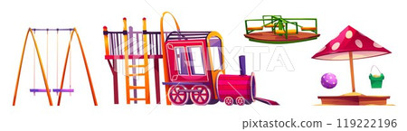 Children playground park active leisure playset 119222196
