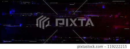 Glitch game effect tv screen with pixel texture 119222215