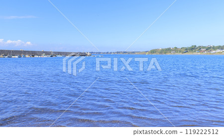 神奈川縣三浦市三戶浜湘南三浦半島的秋季天氣 119222512