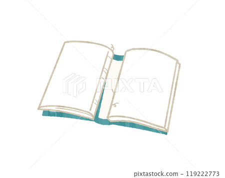 Book with a detached spine - Gash 119222773