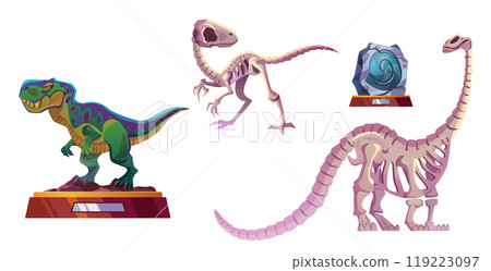Exhibits of archaeological dinosaur museum Exhibits of archaeological dinosaur museum 119223097