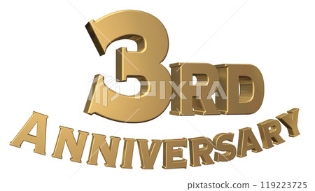 3DCG角色「3rd Anniversary/3週年紀念」金、金 3DCG角色「3rd Anniversary/3週年紀念」金、金 119223725