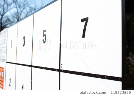 Election Poster Board 119223899