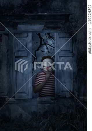 Halloween mystery concept 119224242