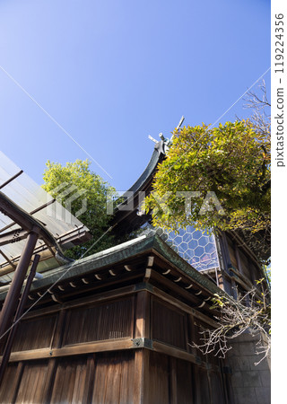 Ishikiri Kenya Shrine, rear of the main hall (photographed in September 2024) 119224356