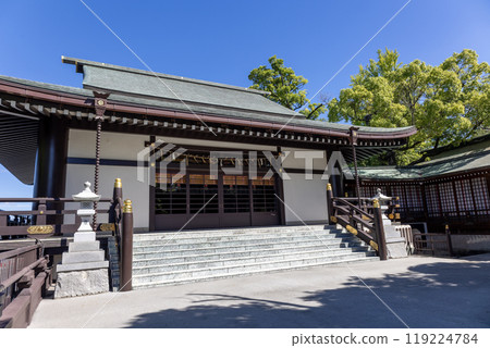 Kagura Hall of Ishikiri Kenya Shrine (photographed in September 2024) 119224784