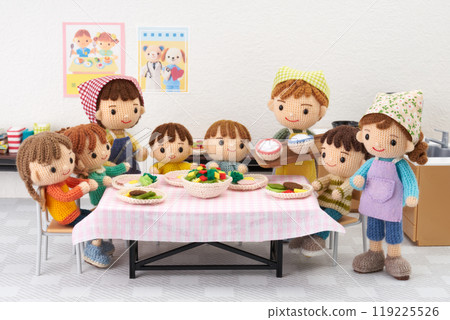 Amigurumi doll - Children's cafeteria image 119225526