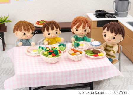 Amigurumi doll - Children's cafeteria image Amigurumi doll - Children's cafeteria image 119225531
