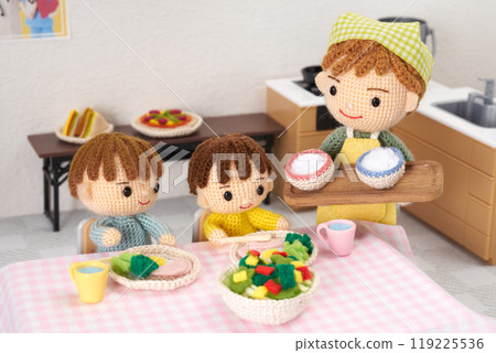 Amigurumi娃娃兒童食堂形象 119225536