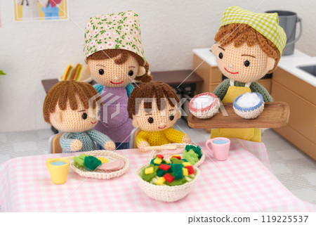 Amigurumi娃娃兒童食堂形象 119225537