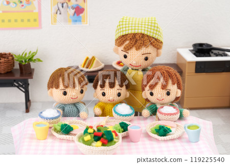 Amigurumi娃娃兒童食堂形象 119225540