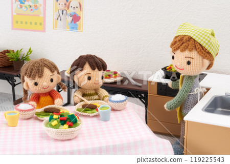 Amigurumi doll - Children's cafeteria image Amigurumi doll - Children's cafeteria image 119225543