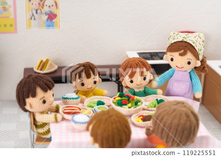 Amigurumi doll - Children's cafeteria image 119225551