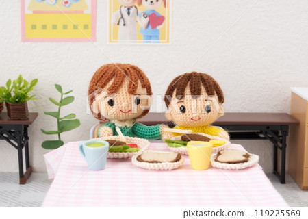 Amigurumi doll - Children's cafeteria image 119225569