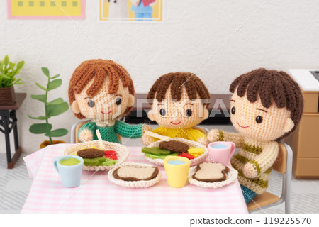 Amigurumi娃娃兒童食堂形象 119225570