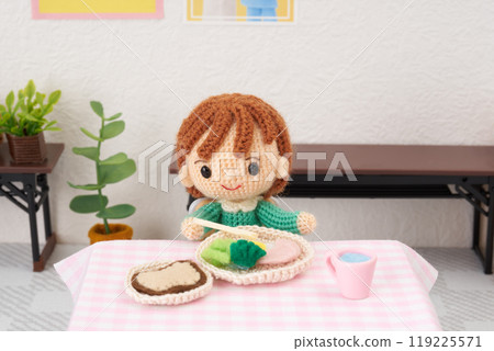 Amigurumi doll - Children's cafeteria image 119225571