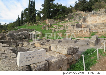 希臘德爾菲古遺址(希臘德爾菲) 希臘德爾菲古遺址(希臘德爾菲) 119225619