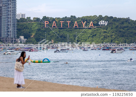 The Pattaya City Sign The Pattaya City Sign 119225650