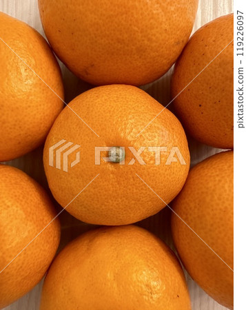 Multiple mandarin oranges close-up Multiple mandarin oranges close-up 119226097