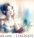 聽音樂的女人② 119226325