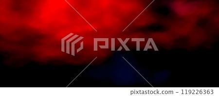 Abstract background with red and black fog. Ideal for design purposes and creative projects 119226363