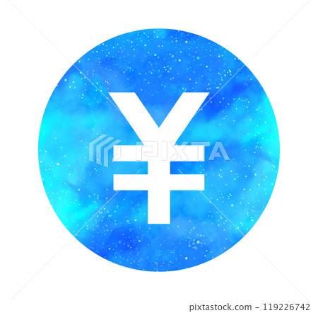 淺藍色星空|簡單的圓圈標記 淺藍色星空|簡單的圓圈標記 119226742