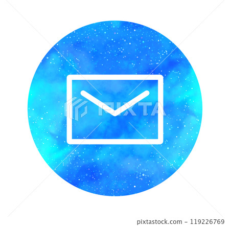 Light blue starry sky | Email icon Light blue starry sky | Email icon 119226769