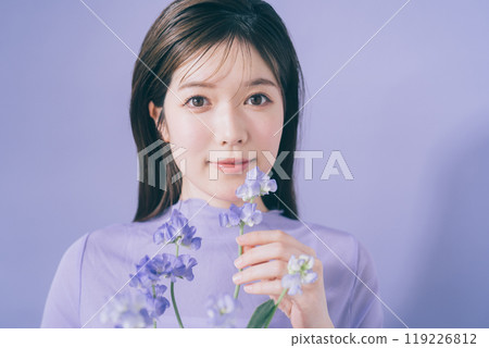 Women Purple Beauty 119226812