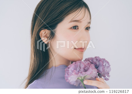 Women Purple Beauty 119226817