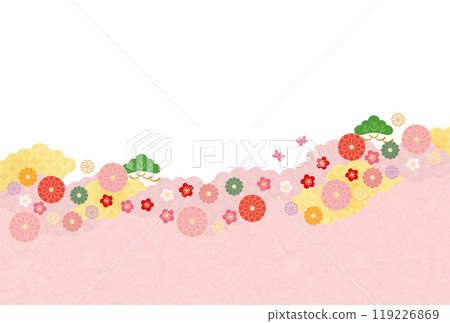 蛇年-新年賀卡模板3-3 119226869