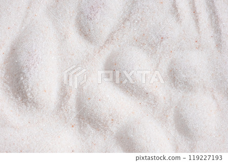 Himalayan Pink Salt Texture Top View 119227193
