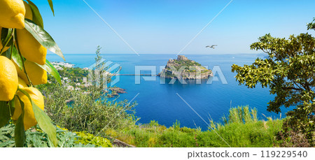 Ischia Island, Aragonese Castle or Castello Aragonese, Italy 119229540