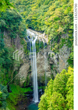 夏天的福木野瀑布，大分縣宇佐市 119229790