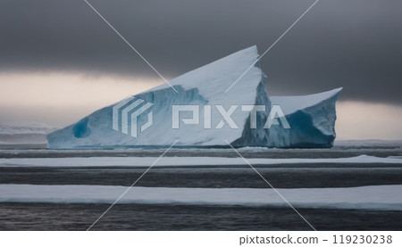 glaciers of the arctic ocean beautiful landscape 119230238