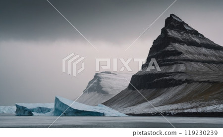glaciers of the arctic ocean beautiful landscape 119230239