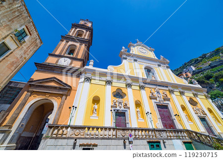 Basilica of Santa Trofimena in Minori, Amalfi Coast, Italy 119230715