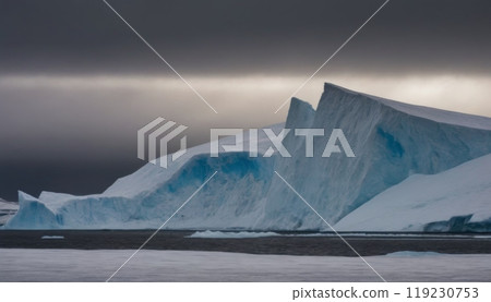 glaciers of the arctic ocean beautiful landscape 119230753