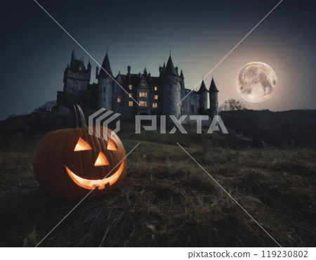 glowing pumpkins halloween holiday background glowing pumpkins halloween holiday background 119230802