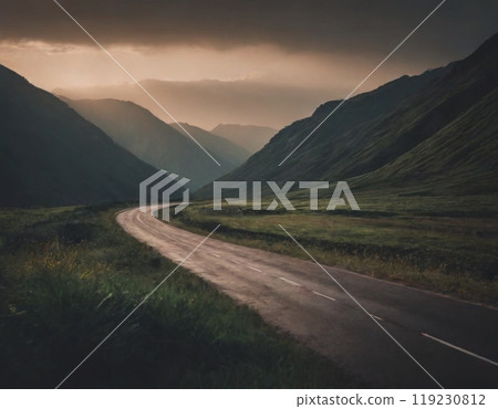 road in the mountains beautiful landscape road in the mountains beautiful landscape 119230812